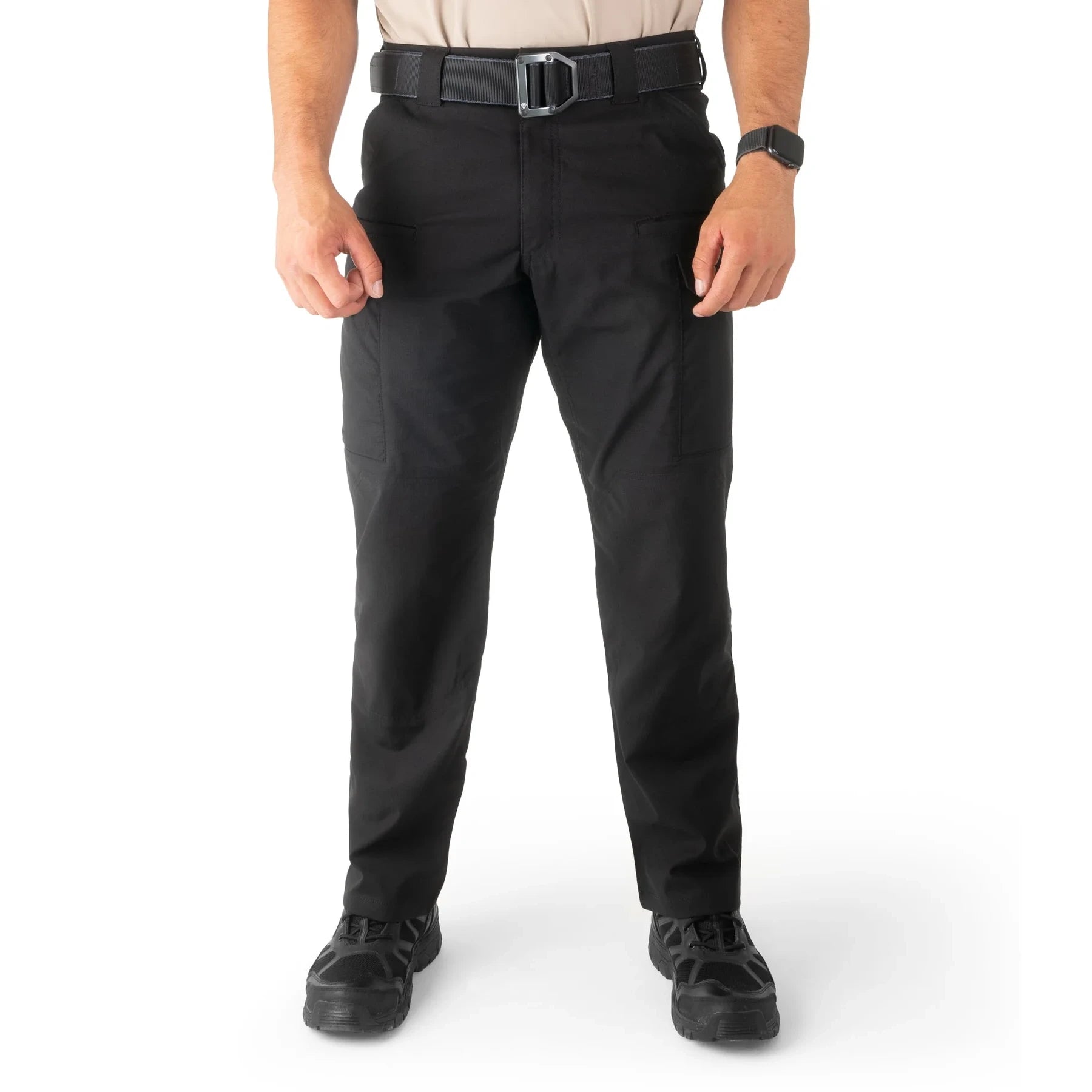 First Tactical | V2 Tactical Pants – Black - Men's Micro Ripstop Fabric, Double-Dyed for Color-Fastness, DWR Water Repellent Finish