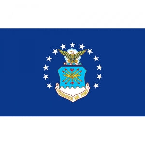 USAF Flag - 3' x 5' - Air Force - 1 Sided - Super Poly
