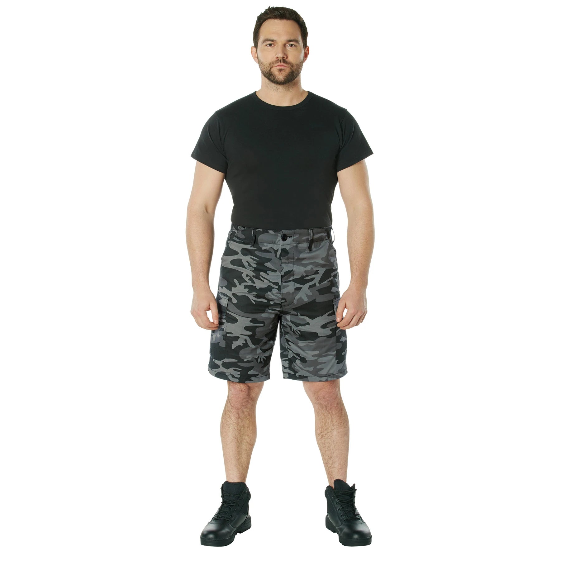 Rothco | Black Camo BDU Shorts