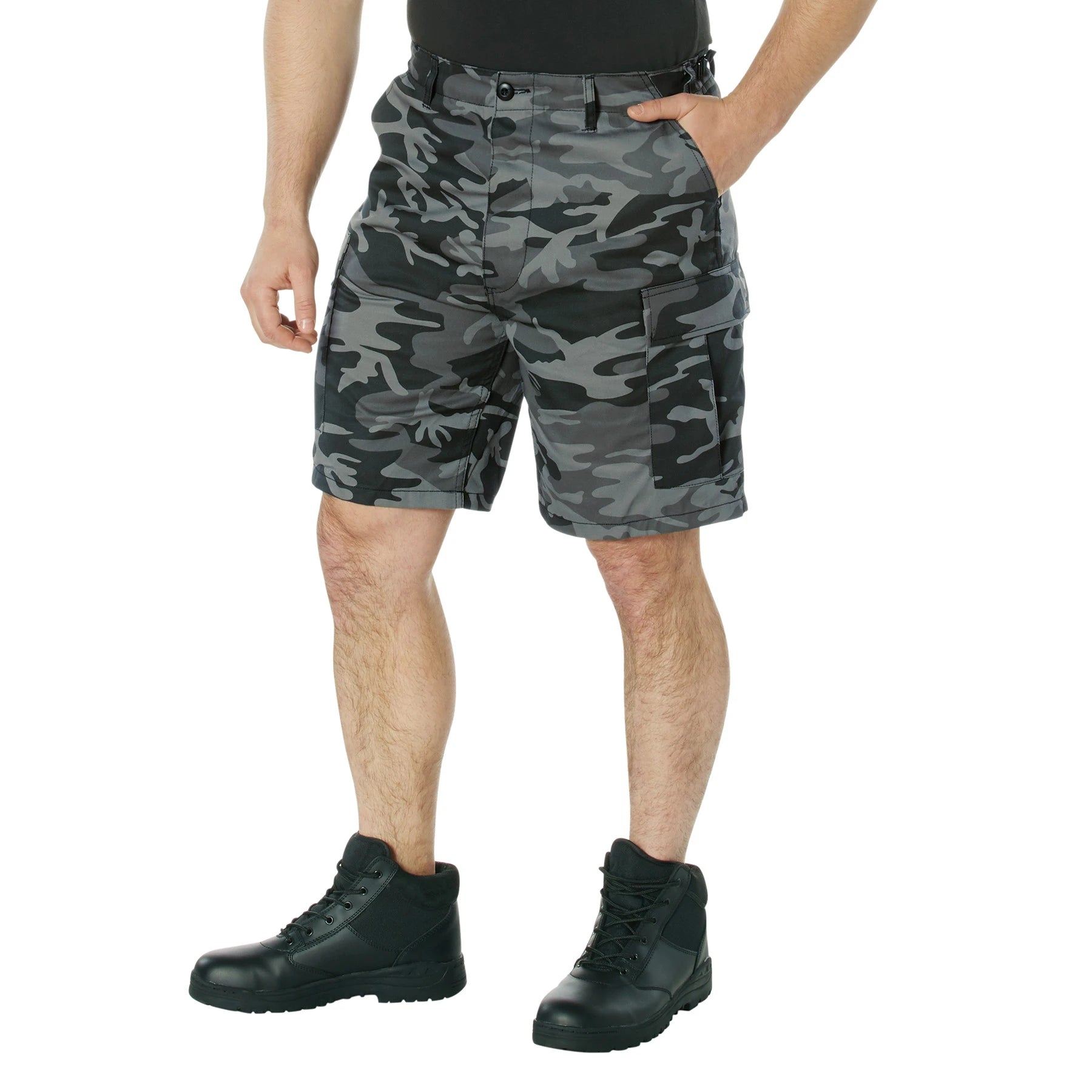 Rothco | Black Camo BDU Shorts