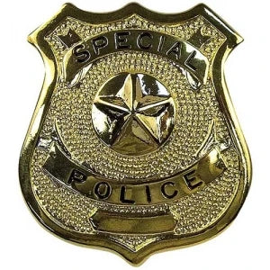 Special Police Badge - Gold