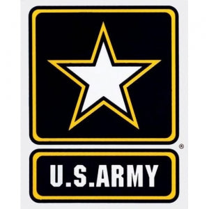 U.S. Army Decal - 3" x 4" - U.S. Army Star