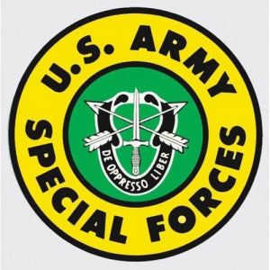 U.S. Army Decal - 4" - Special Forces Insignia