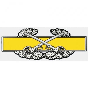 U.S. Army Decal - 6.5" x 2.5" - Combat Cavalry Ins