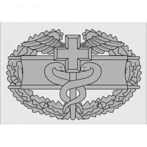 U.S. Army Decal - 2.75" x 4" - Combat Medic Insignia