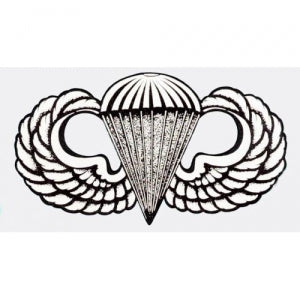US Army Decal - 3.5" - Parachutist Jump Wings