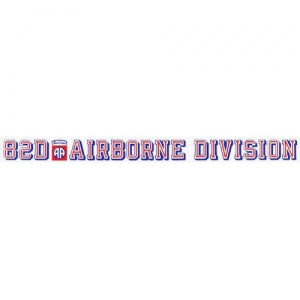 U.S. Army Decal - 24" - 82nd Airborne Div - Strip