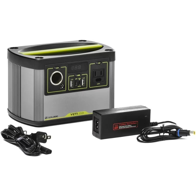 Goal Zero Yeti 200X Portable Power Station, 187-Watt-Hours