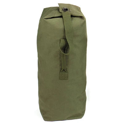 Heavyweight Top Load Canvas Duffle Bag 1 Strap - 21" x 36"