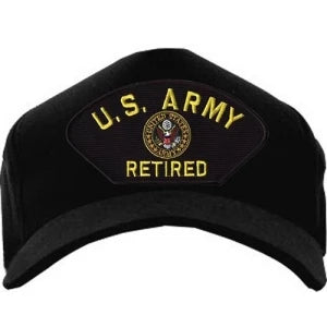 US Army ID Ballcap - Retired with Eagle
