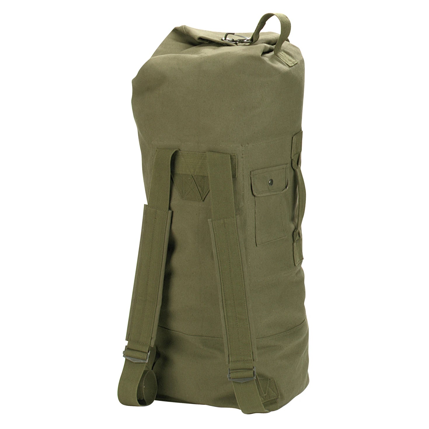 G.I. Style Canvas Double Strap Duffle Bag - 22" x 38"