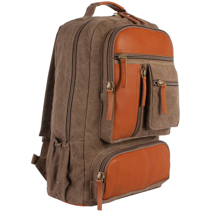 Fox | Classic Retro Cantabrian Excursion Rucksack w/Leather