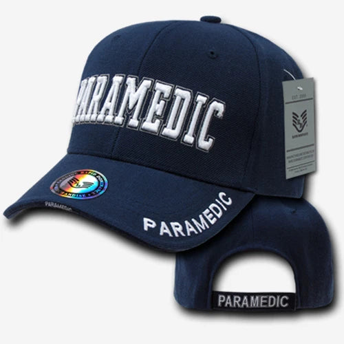 Deluxe Law Enforcement Caps - Paramedic - Navy Blue