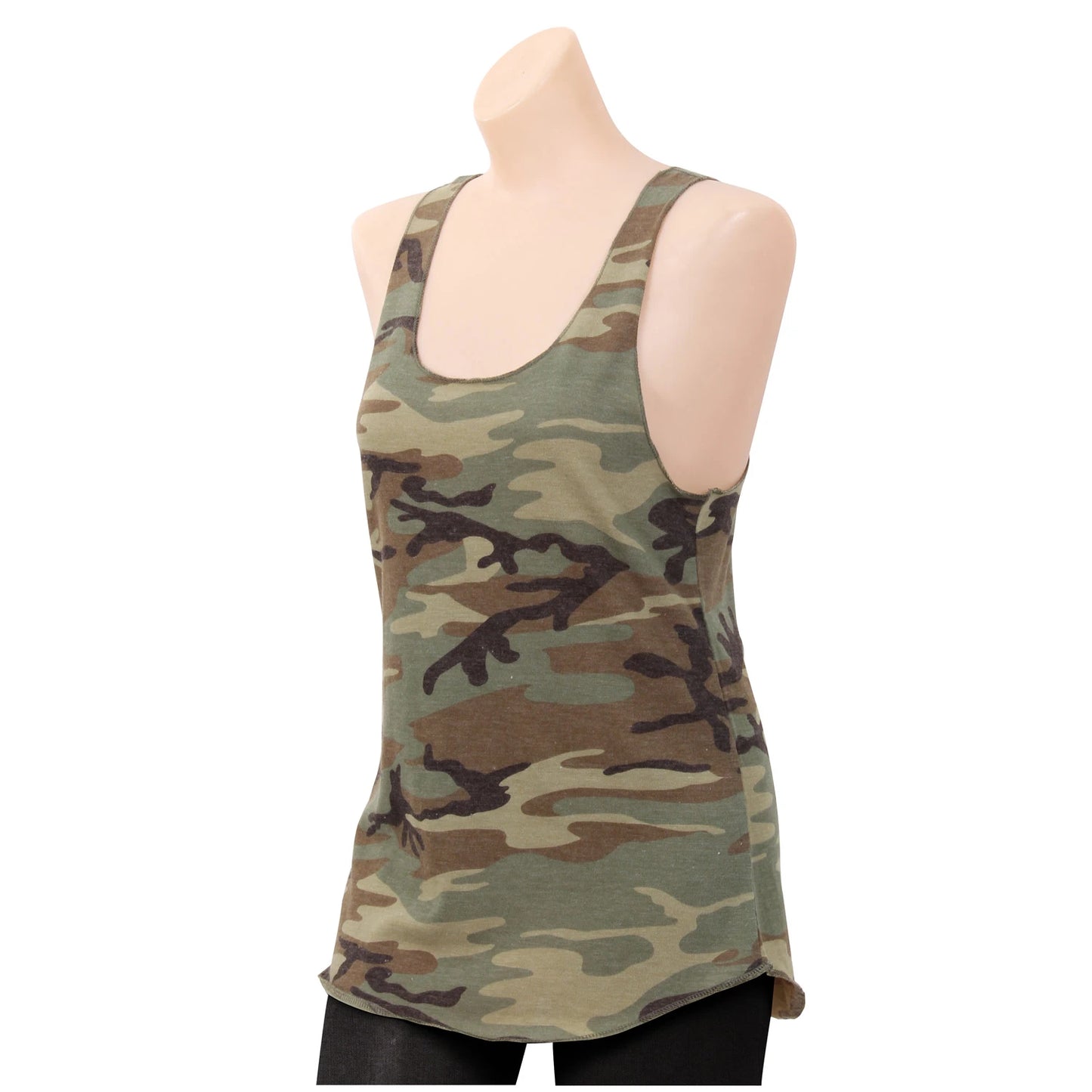 Rothco | Women's Woodland Camo Racerback Tank Top