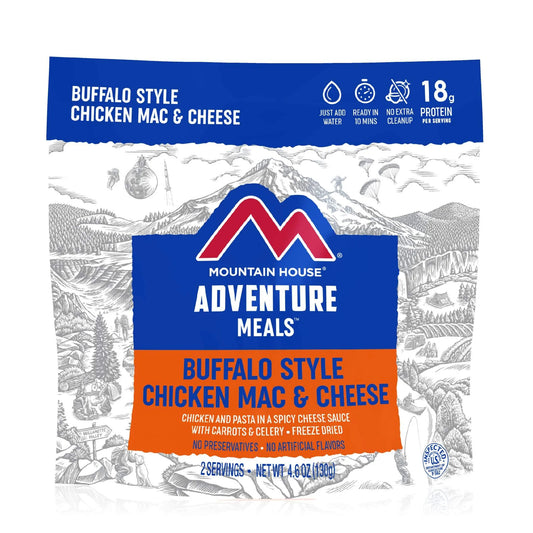 Buffalo Style Chicken Mac & Cheese MRE Pouch | Mountain House