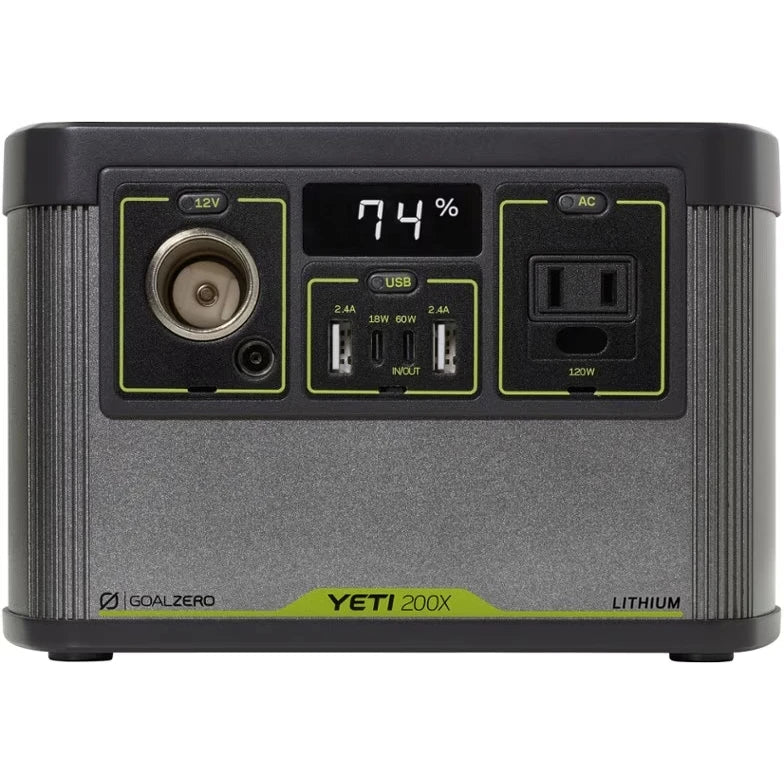 Goal Zero Yeti 200X Portable Power Station, 187-Watt-Hours