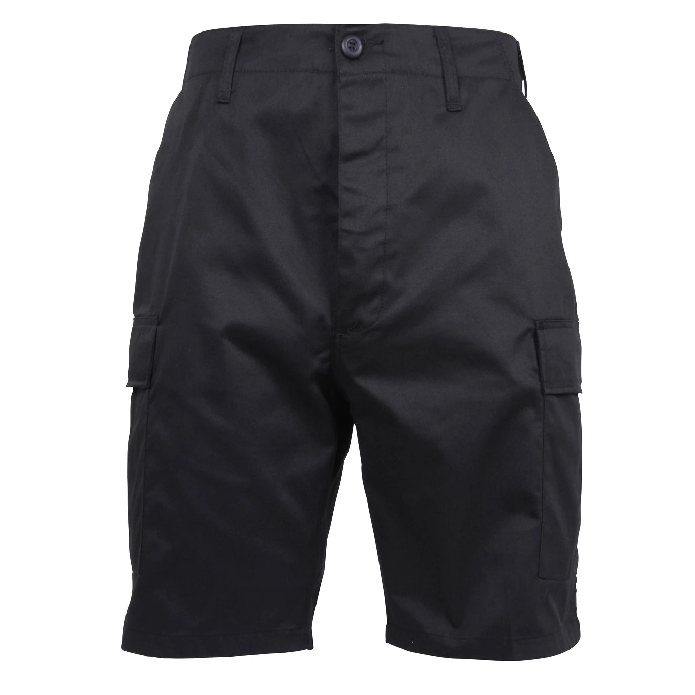 BDU Shorts - Black - Polyester/Cotton
