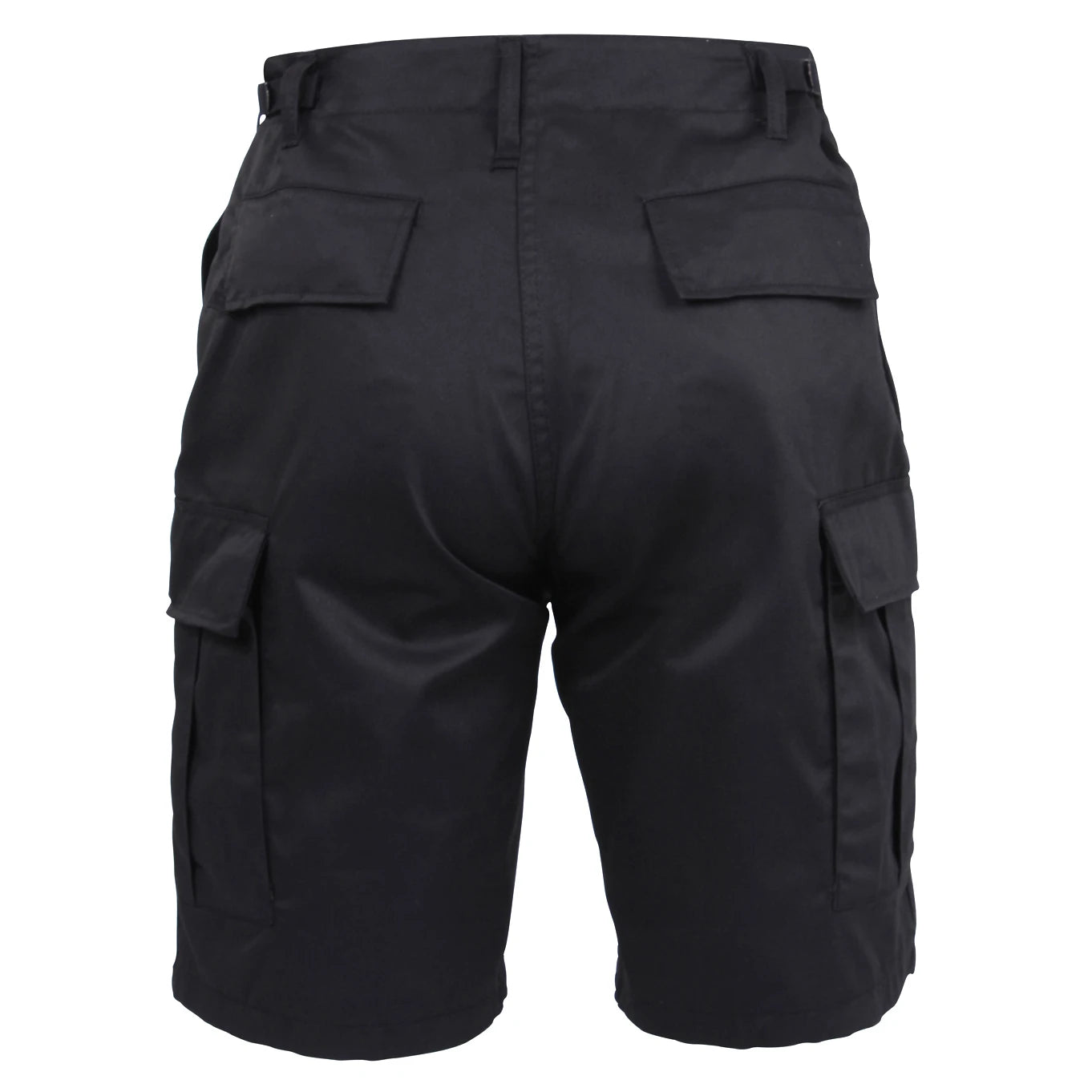 BDU Shorts - Black - Polyester/Cotton