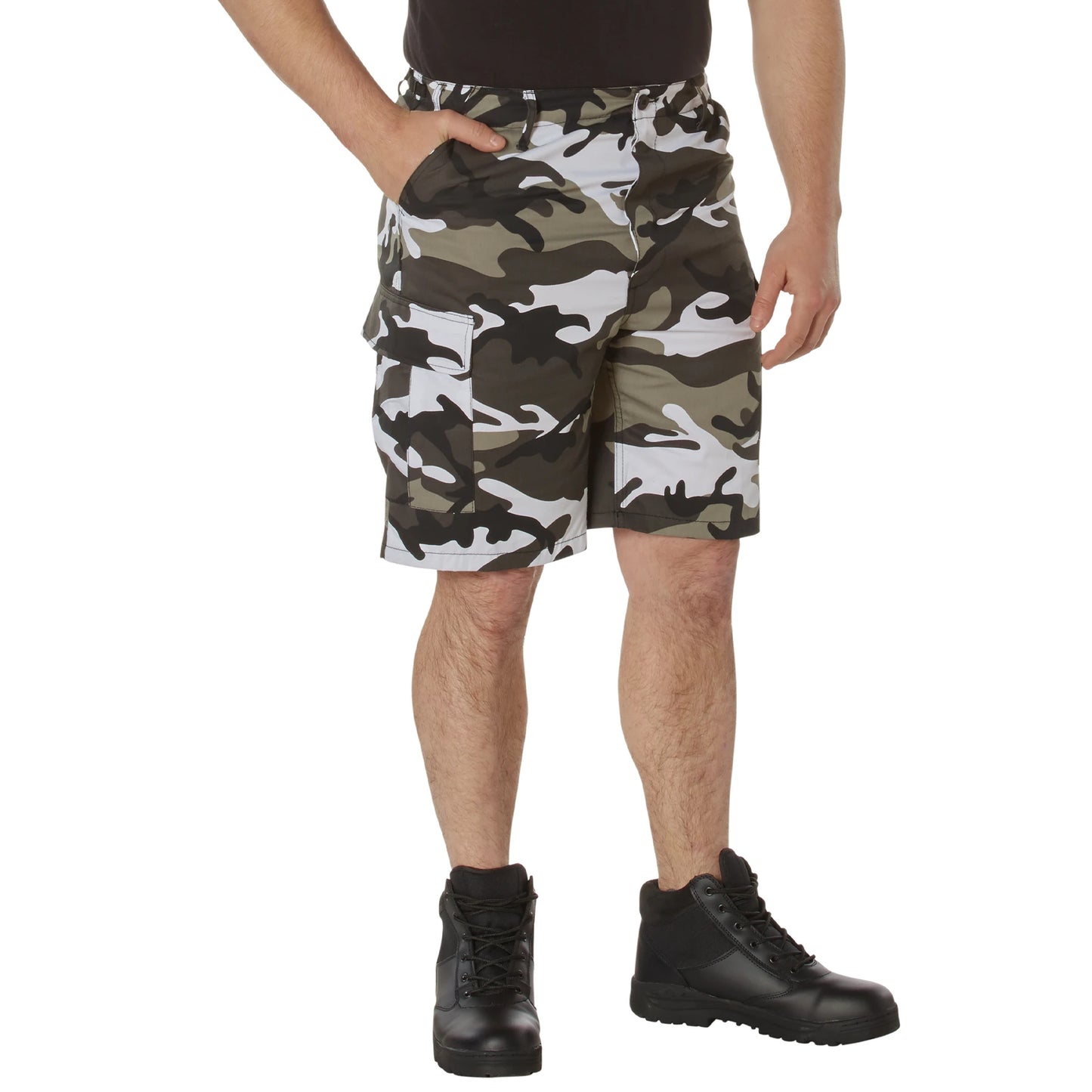 BDU Shorts - Urban Camo - Poly/Cotton