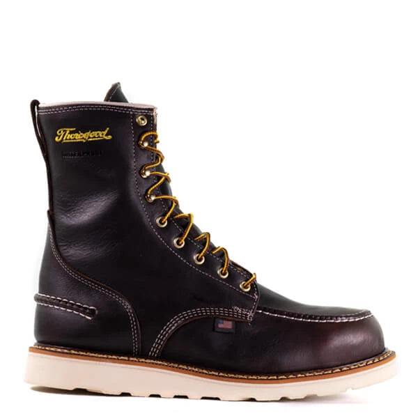 Thorogood black 2025 moc toe