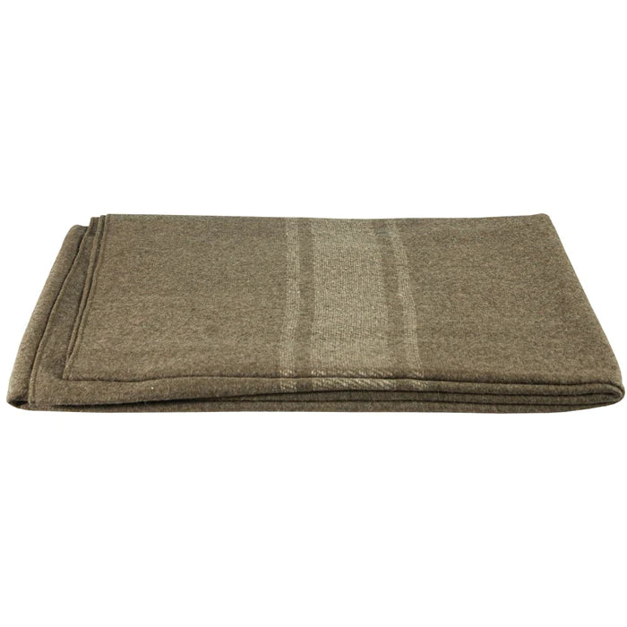 Wool Blanket - Italian Style - Brown