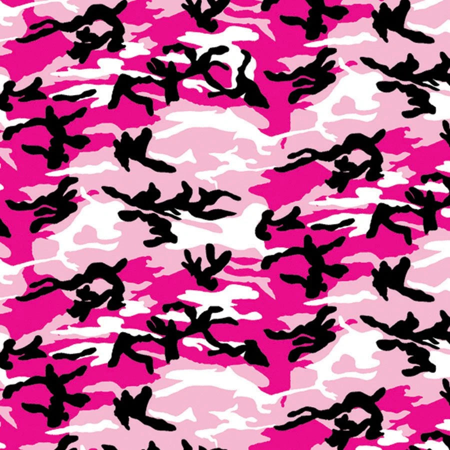 Pink Camo Bandana