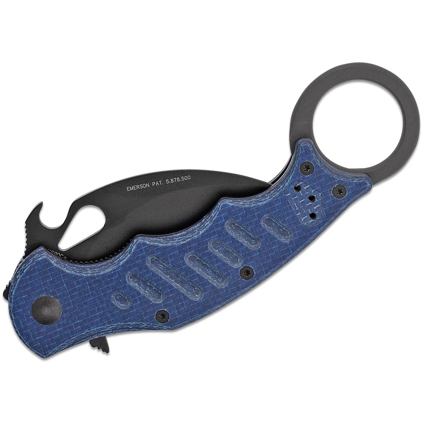 Fox Knives | Folding Karambit with Blue G10 Handle