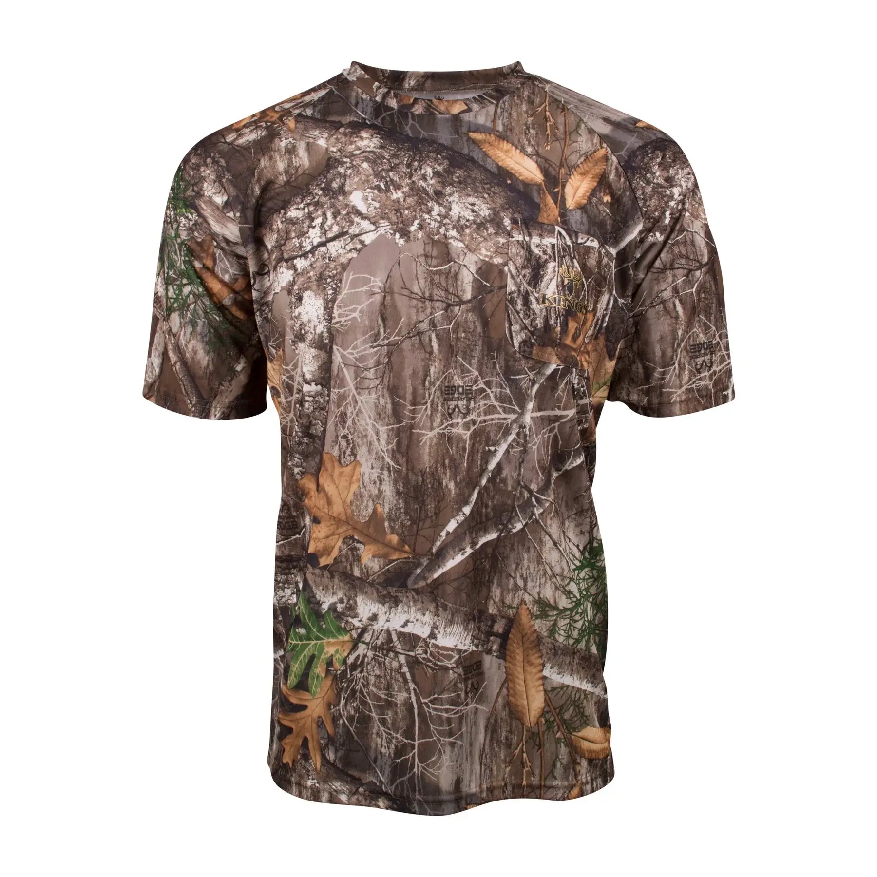 King's Camo Hunter Safari Short Sleeve Shirt | Size 2XL