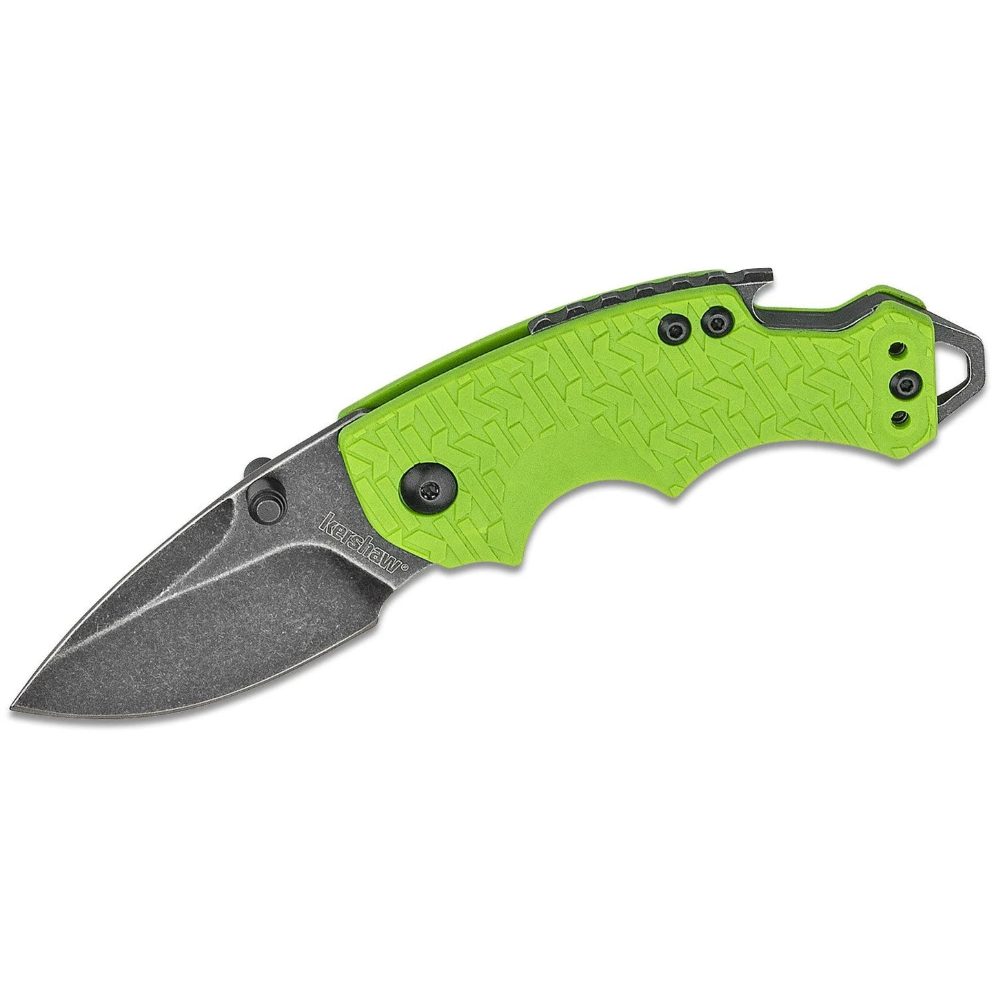 Kershaw Shuffle Linerlock Pocket Knife Lime Green/Black LIME GREEN BLACKWASH