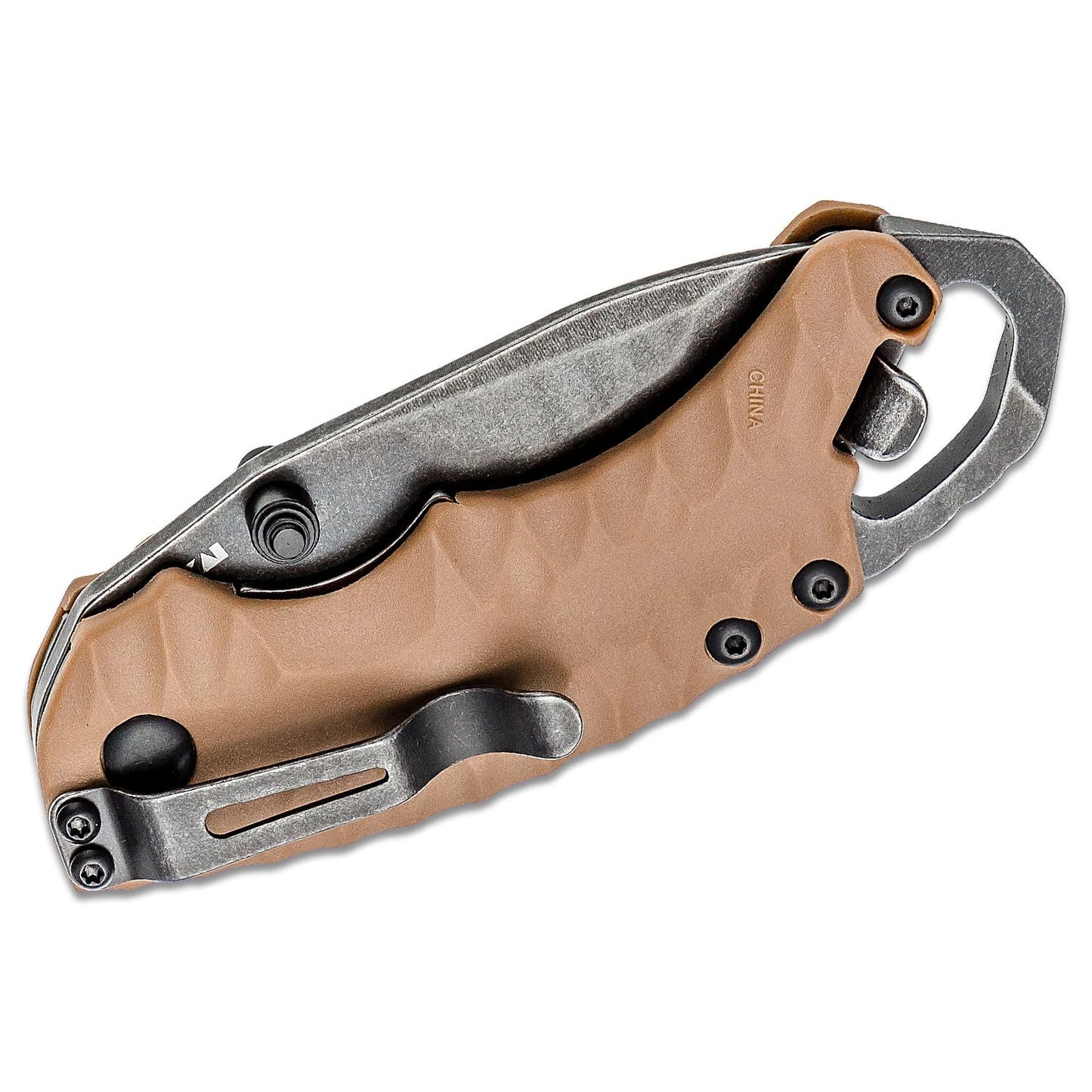 Kershaw Shuffle II Linerlock Pocket Knife Coyote Tan