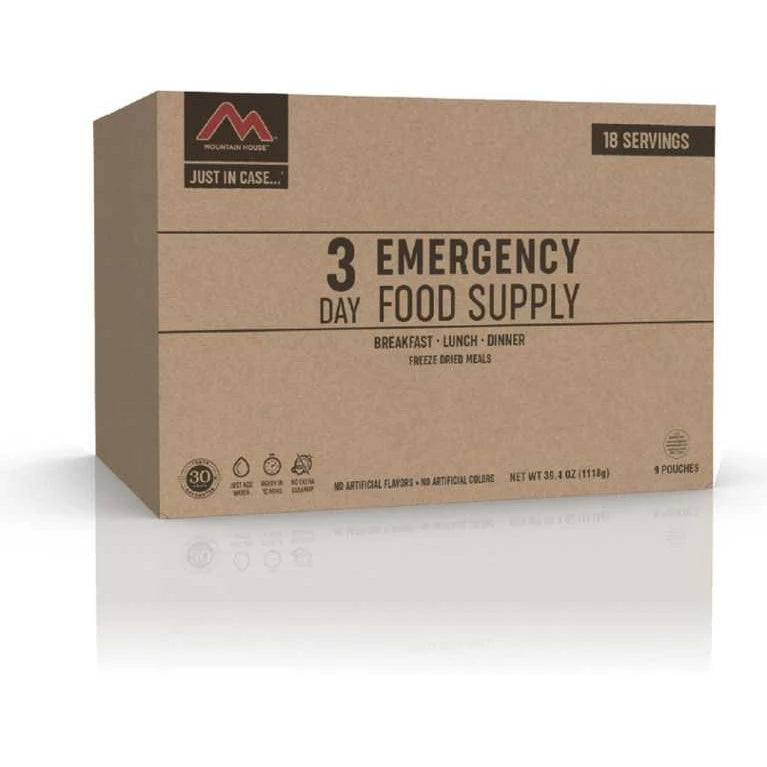 MRE 3 Day Emergency Food Kit | Mountain House