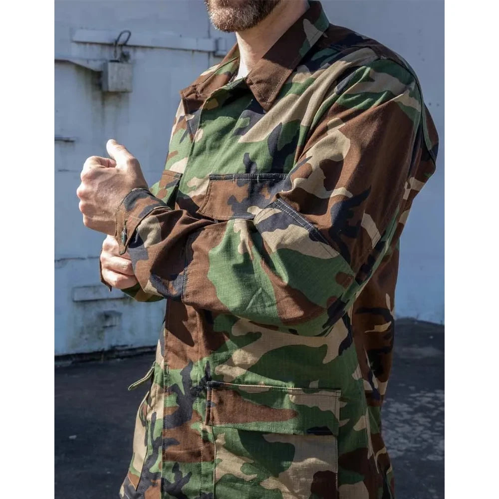 Propper | Woodland Camo BDU Coat - Poly/Cotton