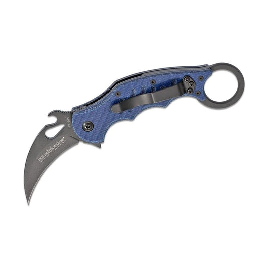 Fox Knives | Folding Karambit with Blue G10 Handle