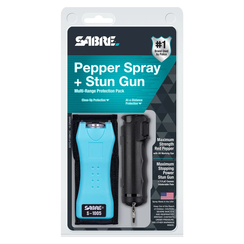 Sabre Pepper Spray & Stun Gun Self-Defense Kit