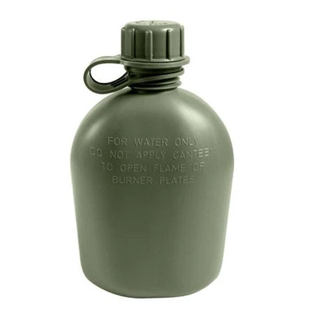 Newest G.I. Army Titanium Canteen Military Cup 1000ml Water Bottle