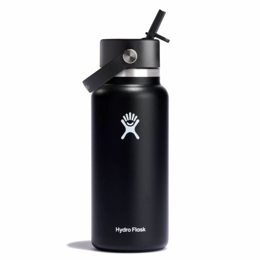 Hydro Flask Standard Mouth Bottle with Flex Straw Cap, 24 oz., Pacific