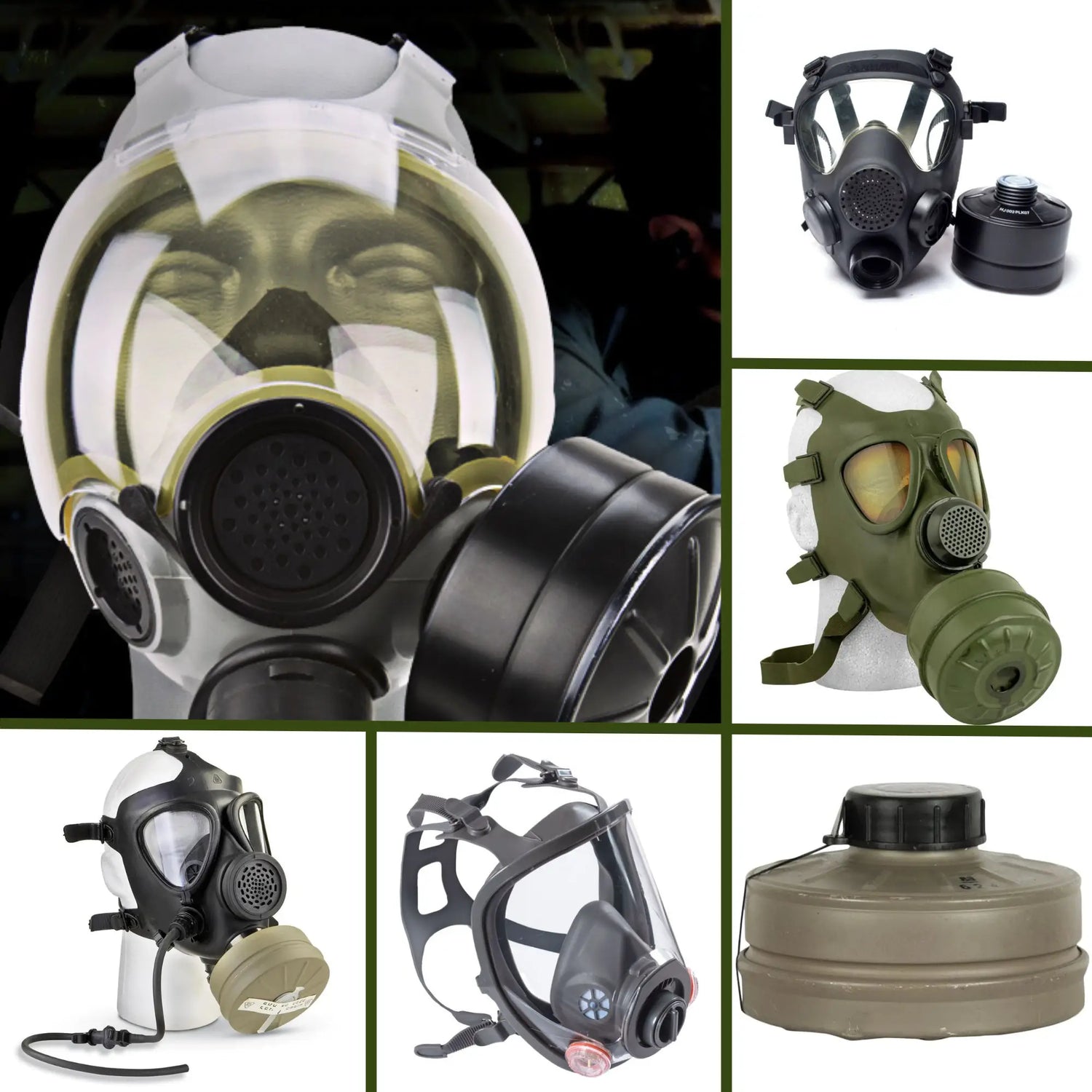 Military Surplus Gas Masks & Filters