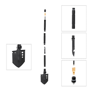 Rothco | 8-in-1 Stainless Steel Multi-Tool Survival Shovel
