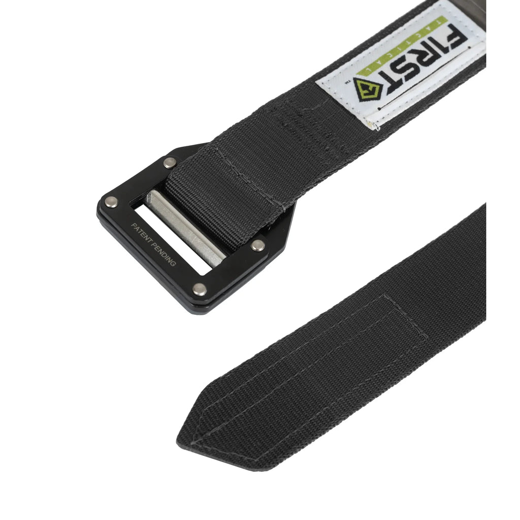 First Tactical 1.5" Tactical Belt – Dual-Layer Nylon Webbing, Riveted Aluminum/Steel Buckle, 2,000 lbs Direct Pull Strength