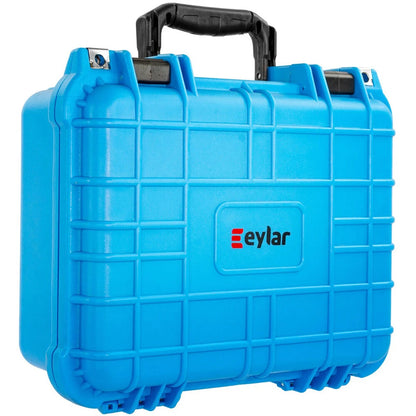 Eylar 13.37" Standard Gear Hard Case – Waterproof, Shockproof, with Customizable Foam