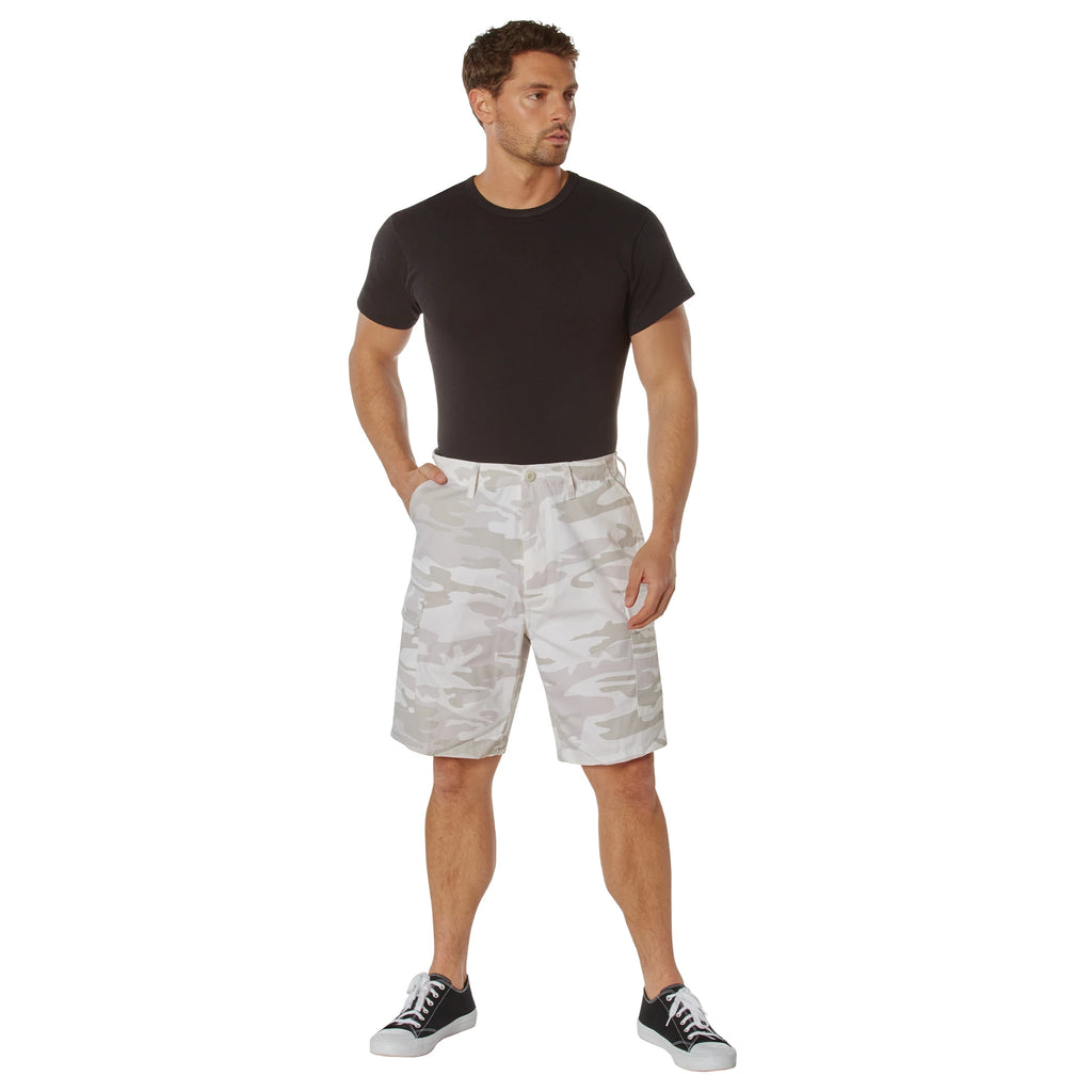 Rothco | White Camo BDU Shorts