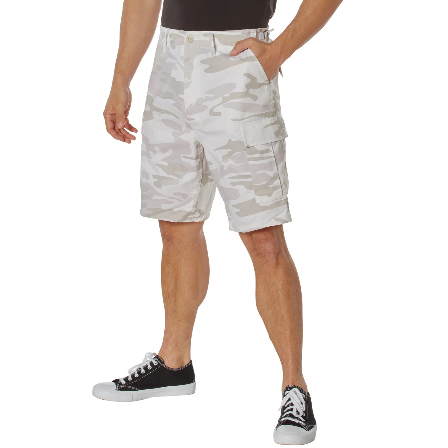 Rothco | White Camo BDU Shorts