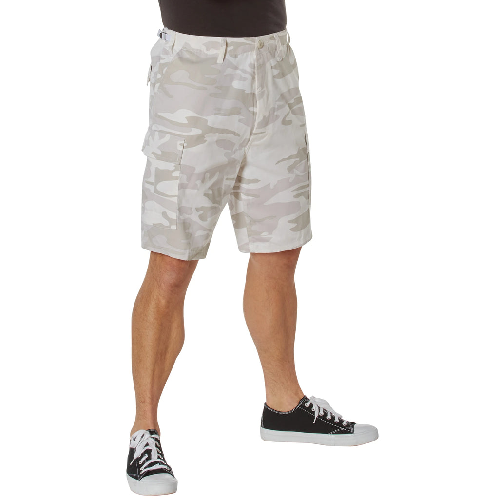 Rothco | White Camo BDU Shorts