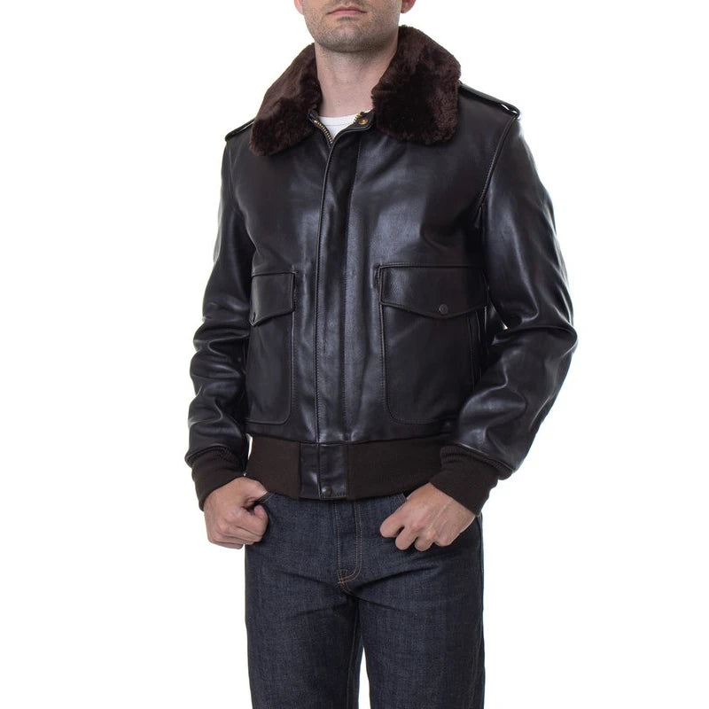 Schott | A-2 Leather Bomber Jacket – Army Navy Marine Store Schott | A-2 Leather Bomber Jacket – Army Navy Marine Store