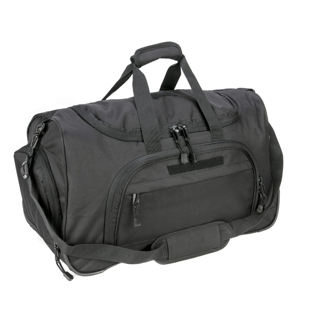 Police Duffel Gear Bag with MOLLE Side Compartment 24"x12"