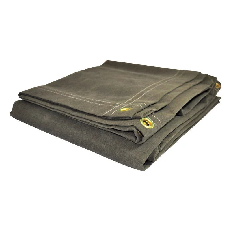 Canvas Tarp - OD - 6' X 8'