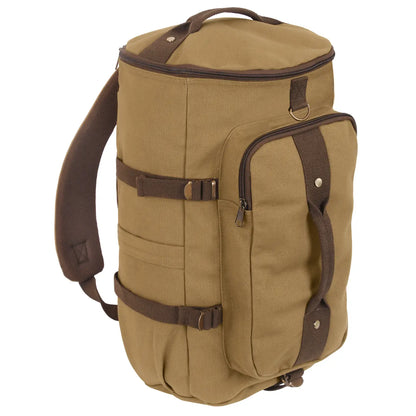 Convertible Canvas Duffle / Backpack - 19"