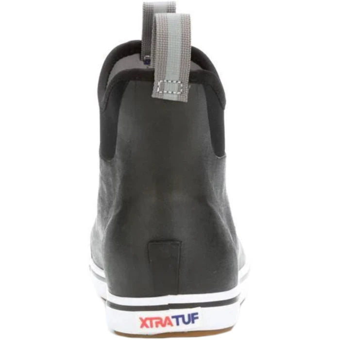XtraTuf 6" Black Ankle Deck Boot