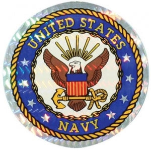 U.S. Navy Decal - 3" Prism - Seal of the U.S. Navy