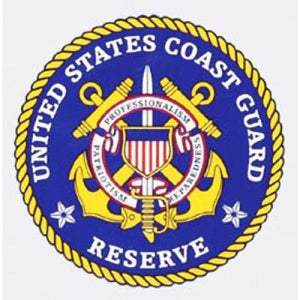 U.S. Coast Guard Decal - 4" - "USCG Reserve" Seal